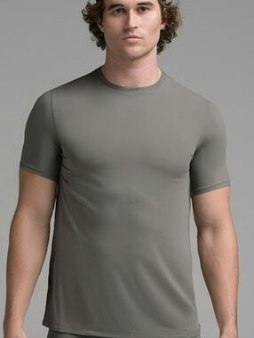 SKIMS Gunmetal Crewneck Tee Size Large